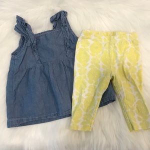 Carter’s Tank Top and Leggings Outfit 08